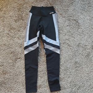 Black and White Women's Leggings